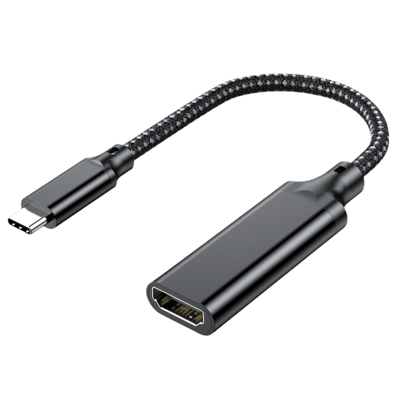 Type-C na HDMI adapter kabel, 4K izlaz (30/60 Hz ovisno o seriji), HDMI sučelje, brzina prijenosa 5 Gbps, duljina 0,2 m