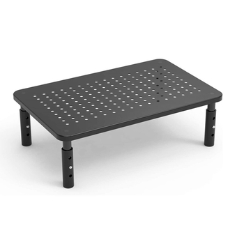 Pasheng PS-MS01 nosač monitora s podesivom visinom, tri razine, bez alata, metalna konstrukcija, 1.1 kg, kompatibilno s desktop i notebook računalima