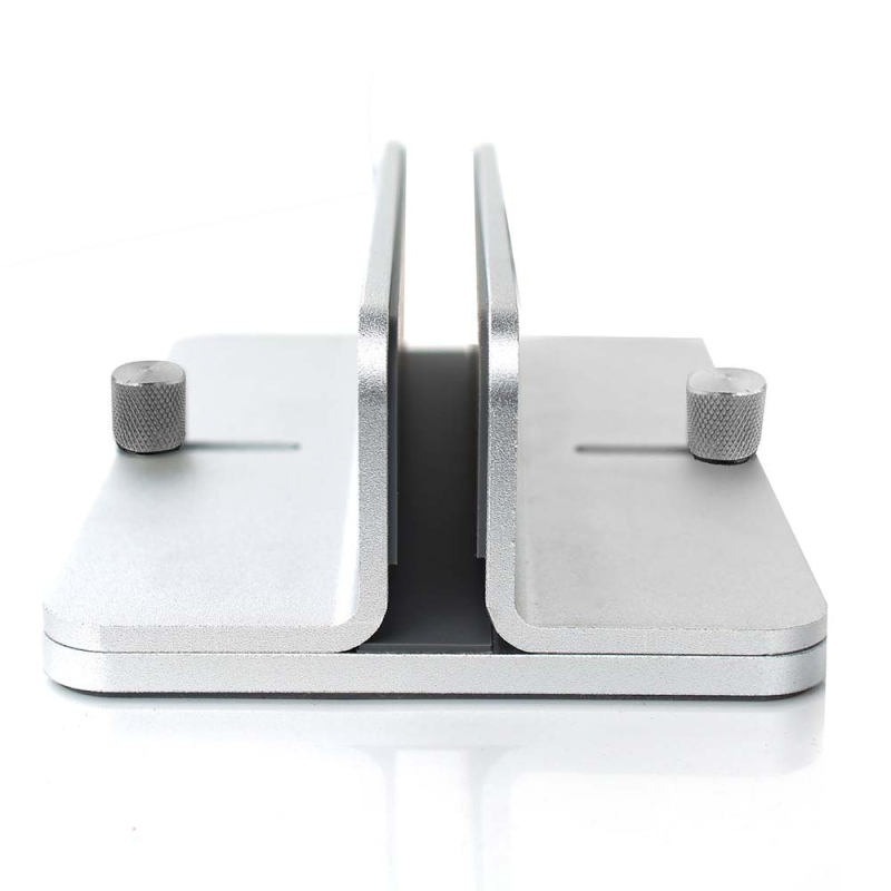 Стойка за лаптоп от алуминиева сплав, модел SZ Storage Rack — двойна слот система, охлаждане, мултислотово съхранение