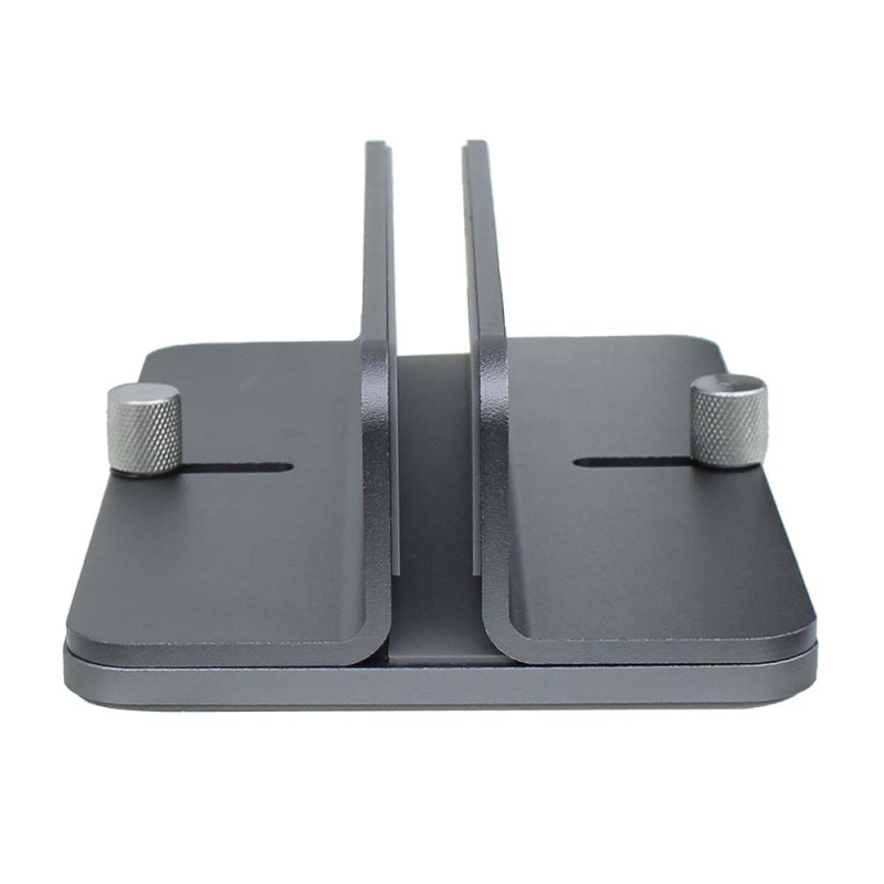 Стойка за лаптоп от алуминиева сплав, модел SZ Storage Rack — двойна слот система, охлаждане, мултислотово съхранение