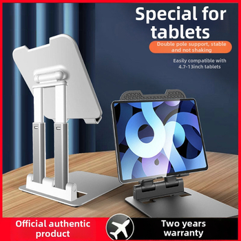 Desktop stojan pre tablety s hliníkovým zliatinou, nastaviteľná základňa