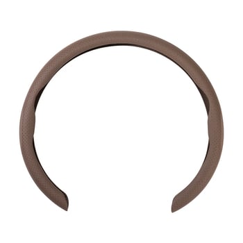 Κάλυμμα τιμονιού 5D, αρχικού στυλ, κατάλληλο για όλα τα οχήματα, για όλες τις εποχές, τεχνητό δέρμα, αντιολισθητικό