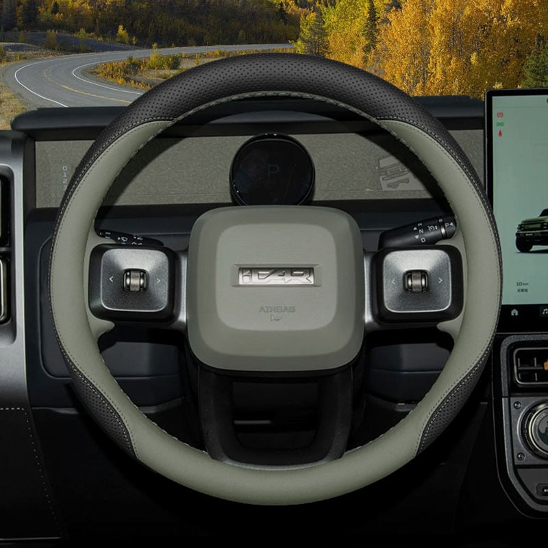 Hui Li navlaka za volan za iCar V23 – sve sezone, izuzetno tanak dizajn, ugradnja: namjenski pokrov vozila