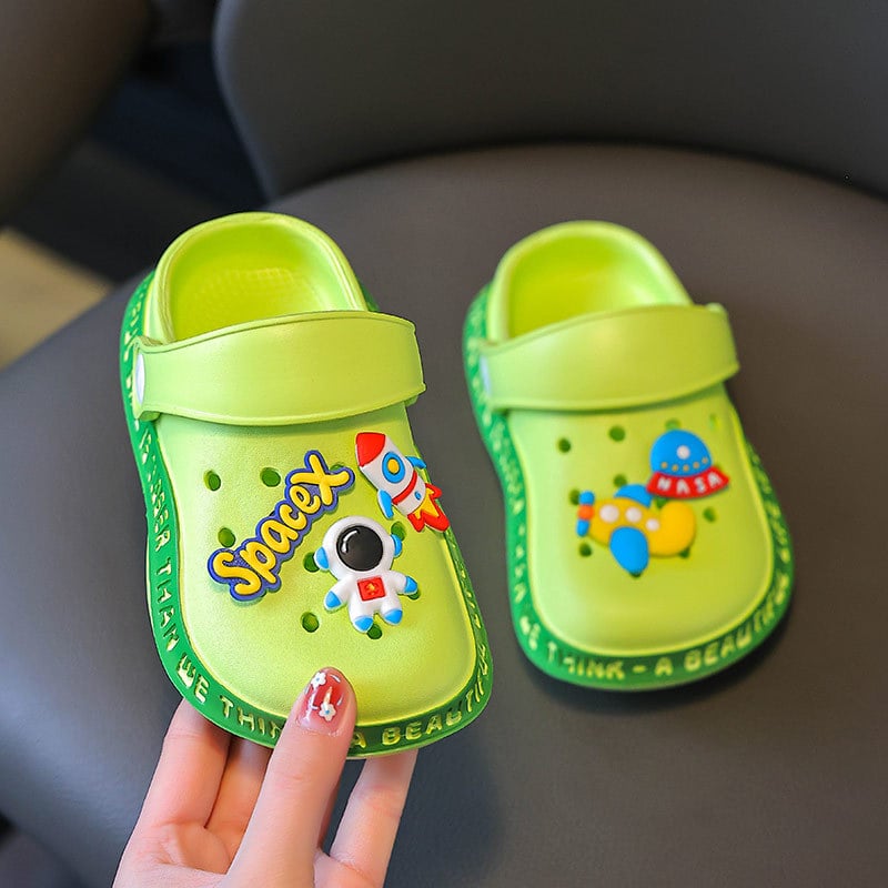 Sandale unisex din EVA cu găuri – slip-on, fără căptușeală, lansare primăvara 2025, pentru copii de la sugari la adolescenți