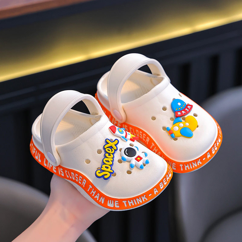 Sandale unisex din EVA cu găuri – slip-on, fără căptușeală, lansare primăvara 2025, pentru copii de la sugari la adolescenți