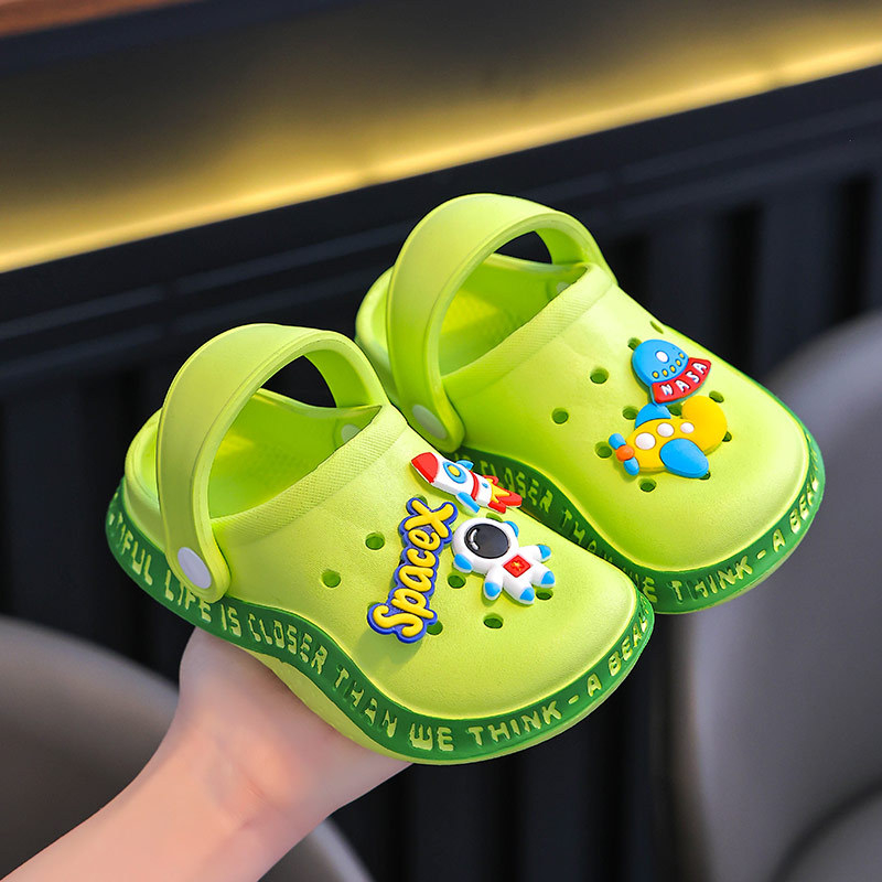 Sandale unisex din EVA cu găuri – slip-on, fără căptușeală, lansare primăvara 2025, pentru copii de la sugari la adolescenți