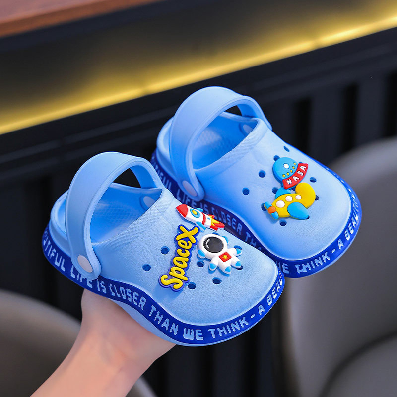 Sandale unisex din EVA cu găuri – slip-on, fără căptușeală, lansare primăvara 2025, pentru copii de la sugari la adolescenți