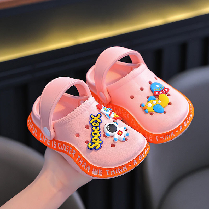 Sandale unisex din EVA cu găuri – slip-on, fără căptușeală, lansare primăvara 2025, pentru copii de la sugari la adolescenți