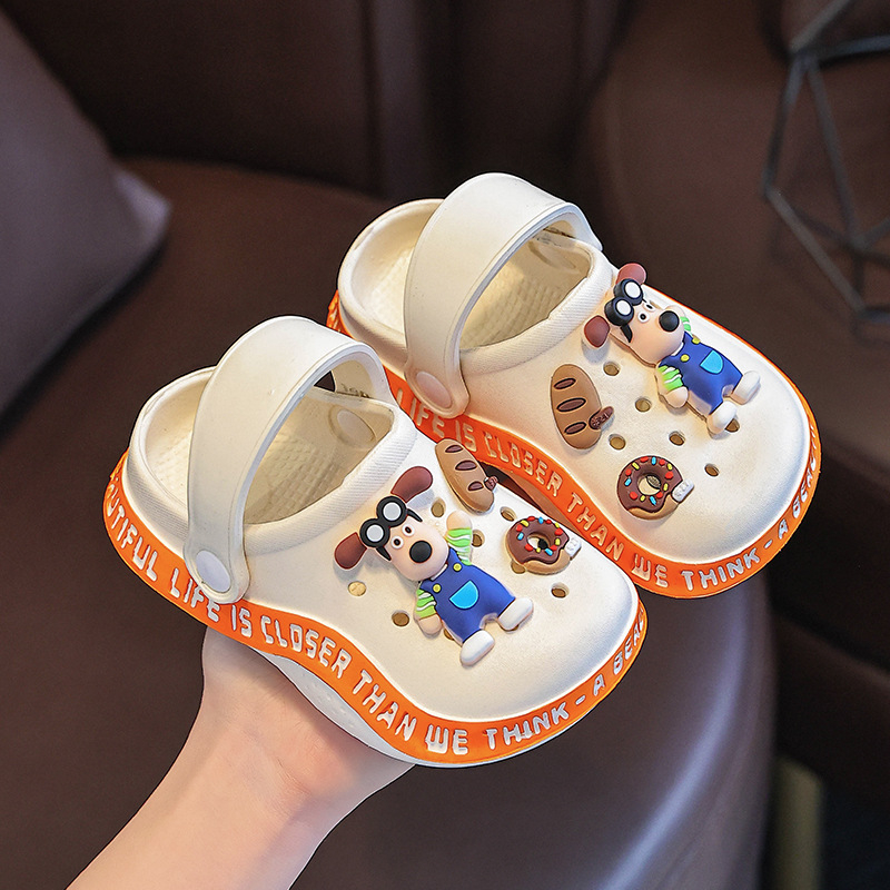 Sandale unisex din EVA cu găuri – slip-on, fără căptușeală, lansare primăvara 2025, pentru copii de la sugari la adolescenți