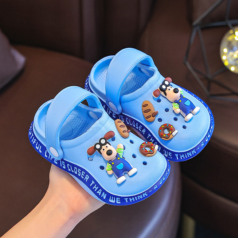 Sandale unisex din EVA cu găuri – slip-on, fără căptușeală, lansare primăvara 2025, pentru copii de la sugari la adolescenți