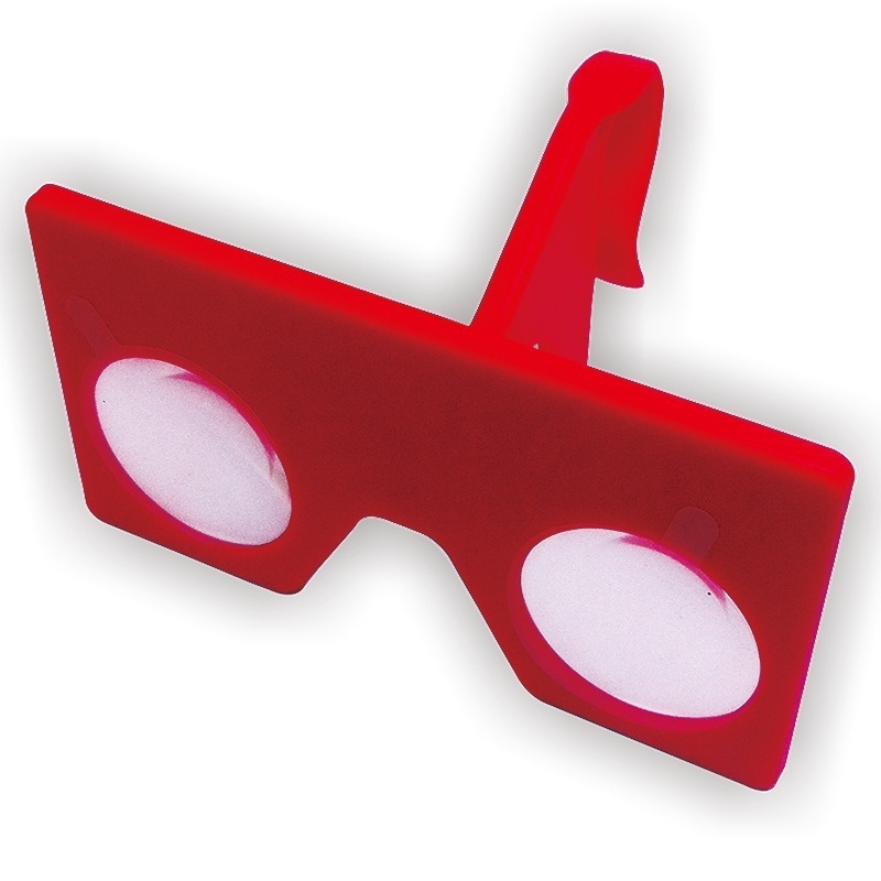 VR brilles: Pārnēsājamās saliekamās, augstas caurspīdīgas lēcas, kvadrātveida rāmis, modelis IP-9031-1, zīmols intpromo, izšķirtspēja 720x1028