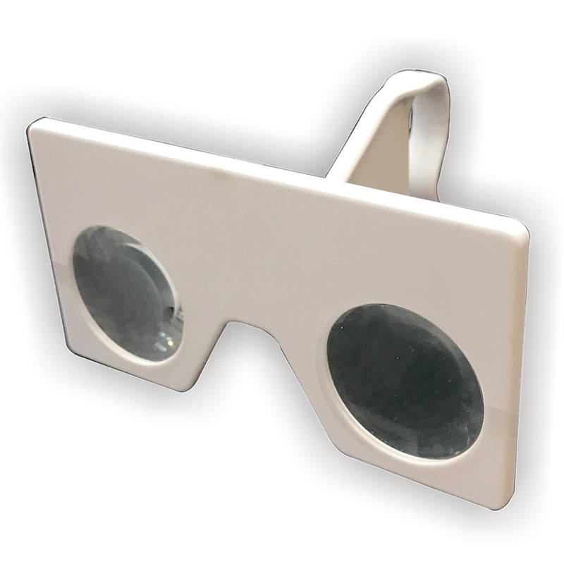 VR brilles: Pārnēsājamās saliekamās, augstas caurspīdīgas lēcas, kvadrātveida rāmis, modelis IP-9031-1, zīmols intpromo, izšķirtspēja 720x1028