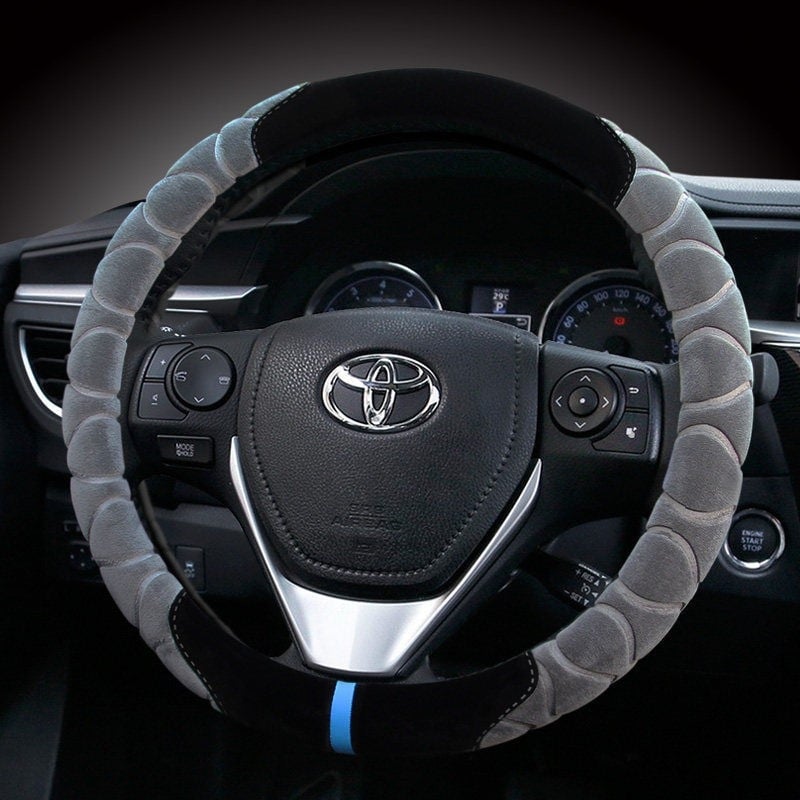 Zimska pliš navlaka za volan za Toyota RAV4, Corolla, Levin, Camry i Vios, univerzalna veličina, promjer 36 cm