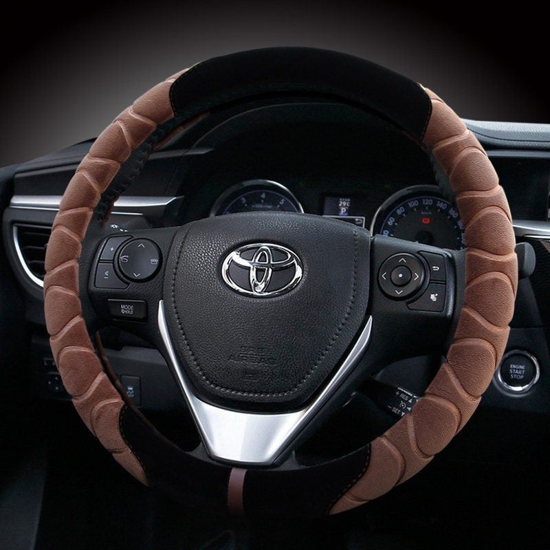 Zimska pliš navlaka za volan za Toyota RAV4, Corolla, Levin, Camry i Vios, univerzalna veličina, promjer 36 cm