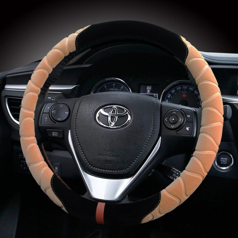 Zimska pliš navlaka za volan za Toyota RAV4, Corolla, Levin, Camry i Vios, univerzalna veličina, promjer 36 cm