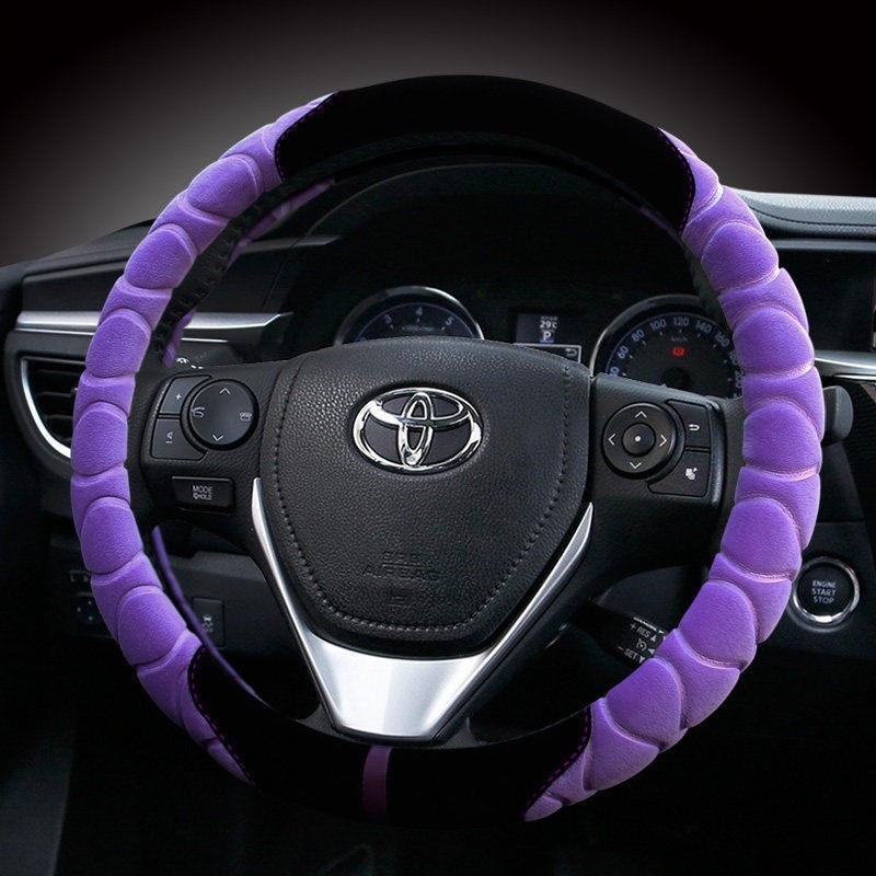 Zimska pliš navlaka za volan za Toyota RAV4, Corolla, Levin, Camry i Vios, univerzalna veličina, promjer 36 cm