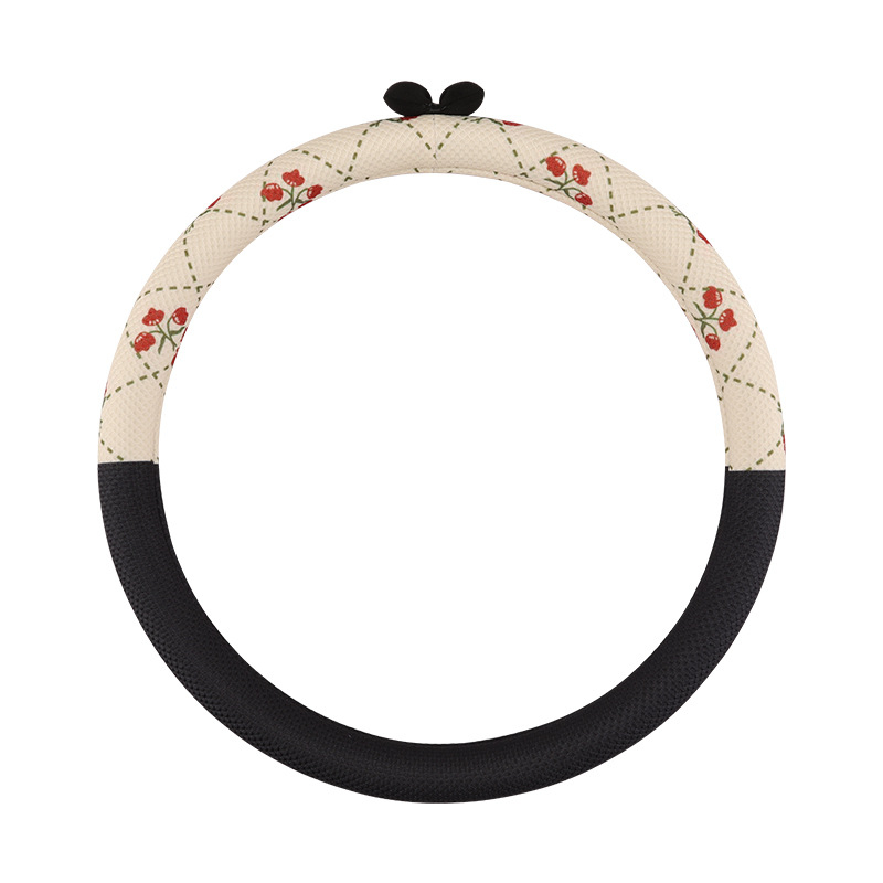 Navlaka volana Cow Mom Craft – univerzalna za sve sezone, ručno šivana, sintetičko vlakno, uzorak s printom