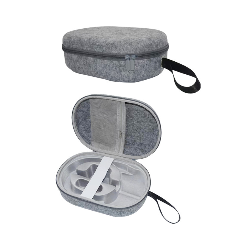Vision Pro VR headset putna zaštitna tvrda futrola, kompatibilna s Vision Pro, materijal Oxford platno / filc / EVA, masa 550 g.