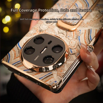 Huawei ochranný kryt — Zadný kryt s otočnou inteligentnou opierkou s oknom, akryl, proti pádu