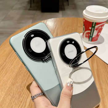 Obal Huawei Mate60 s neviditeľným držiakom objektívu; nárazuvzdorný, držiak, odvod tepla, proti opotrebeniu, proti odtlačkom prstov