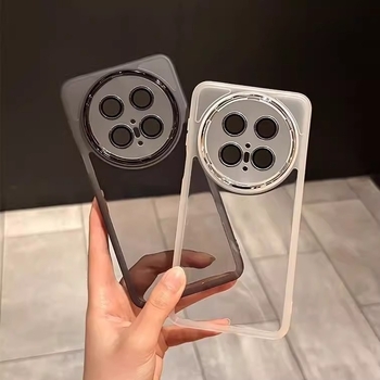 Huawei Mate70 Pro+ tālruņa lieta - iebūvēts lēcas aizsargs, pilnīgi caurspīdīgs TPU lieta ar elektroplatinētām malām; izturīga pret krišanas, siltuma izkliede, nodilumizturīga, pret pirkstu nospiedumiem