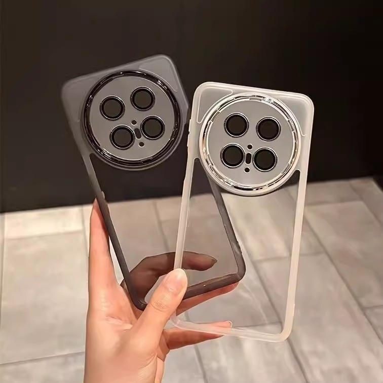 Huawei Mate70 Pro+ tālruņa lieta - iebūvēts lēcas aizsargs, pilnīgi caurspīdīgs TPU lieta ar elektroplatinētām malām; izturīga pret krišanas, siltuma izkliede, nodilumizturīga, pret pirkstu nospiedumiem