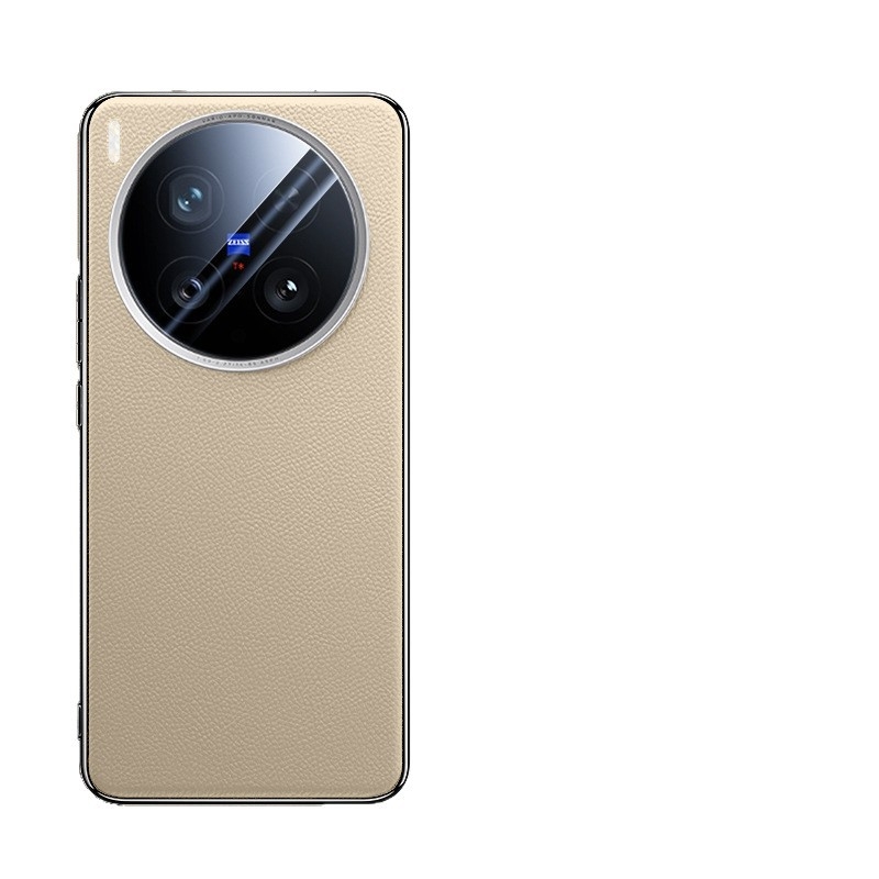 Защитен калъф за Vivo X300 Pro, имитационна кожа, електроплатинг, антихлъзгане и защита от изпускане