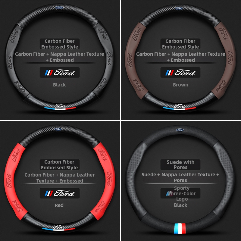 Grid Wave műbőr kormányvédő, sportos stílus, minden évszakra, általános szerelés