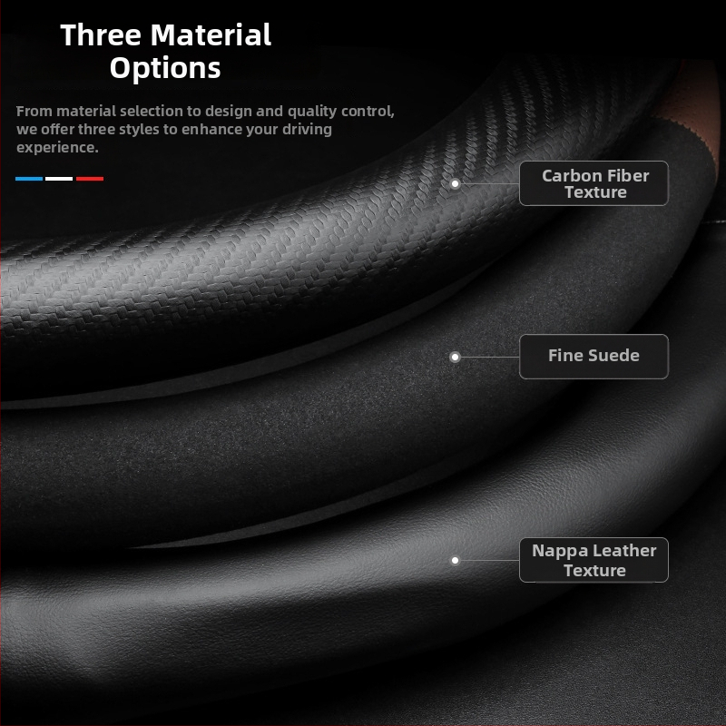 Grid Wave műbőr kormányvédő, sportos stílus, minden évszakra, általános szerelés