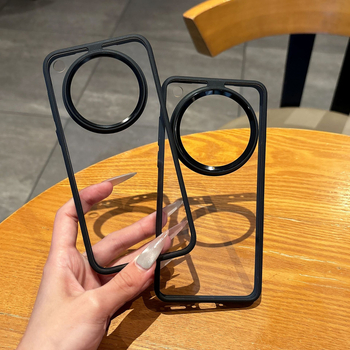 Θήκη κινητού για Oppo Find X8 Pro με μεταλλικό δαχτυλίδι φακού και διαφανή προστατευτική κάλυψη (TPU+PC, θερμής πρέσας, αντίσταση σε πτώσεις)