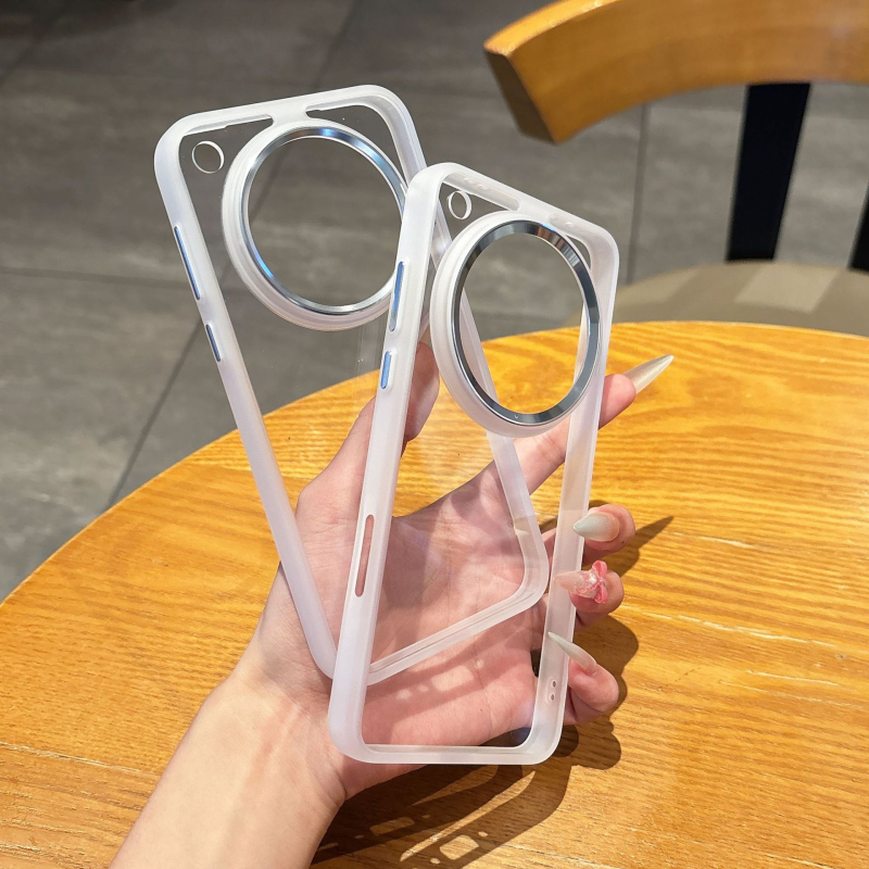 Θήκη κινητού για Oppo Find X8 Pro με μεταλλικό δαχτυλίδι φακού και διαφανή προστατευτική κάλυψη (TPU+PC, θερμής πρέσας, αντίσταση σε πτώσεις)