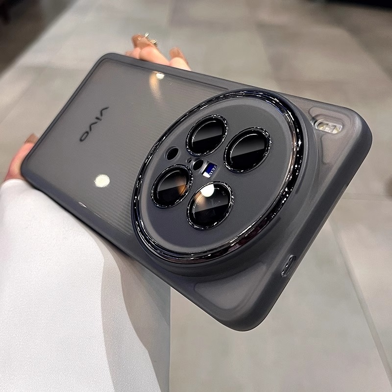 Prozirno TPU meko kućište za Vivo X300 s zaštitom leće – minimalističko, otporno na padove