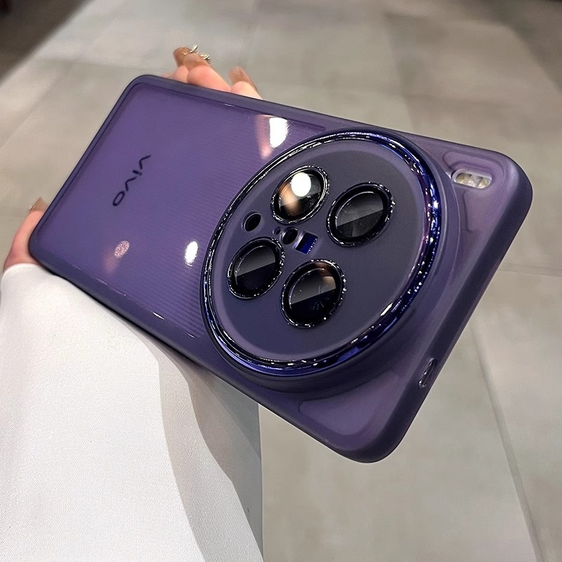 Prozirno TPU meko kućište za Vivo X300 s zaštitom leće – minimalističko, otporno na padove