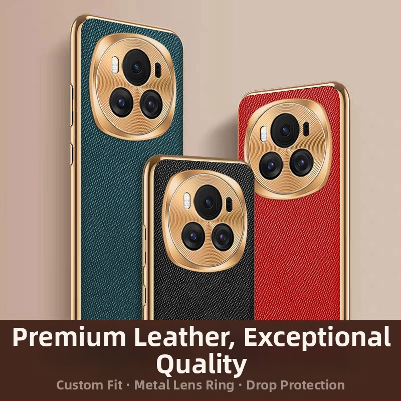 Bieber tālruņa vāciņš Glory modeļa: īsta āda, elektrogalvanēšana, krišanas aizsardzība