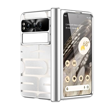 Θήκη προστασίας για το Google Pixel Fold με διαφανές ηλεκτροπλατιωμένο φινίρισμα και πλήρη κάλυψη; ανθεκτική στις πτώσεις, αντι-αποτυπώματα, αντίσταση στη φθορά, διάχυση θερμότητας