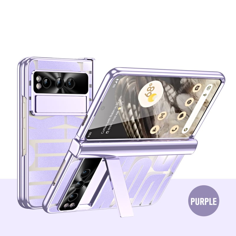 Θήκη προστασίας για το Google Pixel Fold με διαφανές ηλεκτροπλατιωμένο φινίρισμα και πλήρη κάλυψη; ανθεκτική στις πτώσεις, αντι-αποτυπώματα, αντίσταση στη φθορά, διάχυση θερμότητας