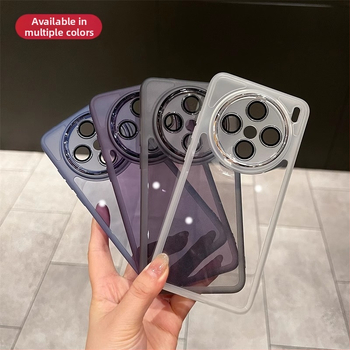 Vivo X200 Pro / X200 Ultra tālruņa korpuss — ultra plāns, aizsardzība pret objektīvu, TPU materiāls, elektroplakēšanas apdare, pielāgošana atbalsta, šoks izturīgs, krišanas izturīgs, pilnīga aizsardzība