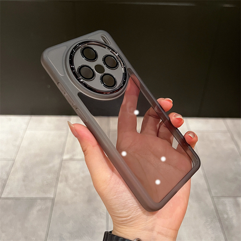 Vivo X200 Pro / X200 Ultra tālruņa korpuss — ultra plāns, aizsardzība pret objektīvu, TPU materiāls, elektroplakēšanas apdare, pielāgošana atbalsta, šoks izturīgs, krišanas izturīgs, pilnīga aizsardzība