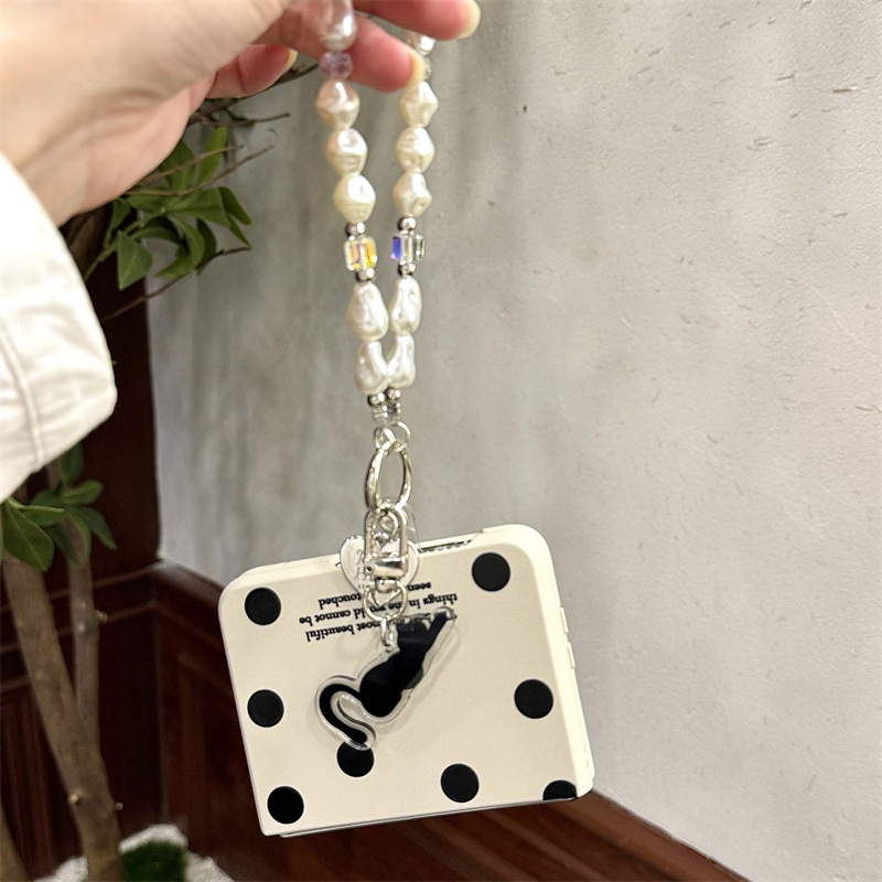 Твърд TPU защитен калъф за Huawei PuraX със сгъваем екран — дизайн с точкова шарка, импринт, анти изпускане