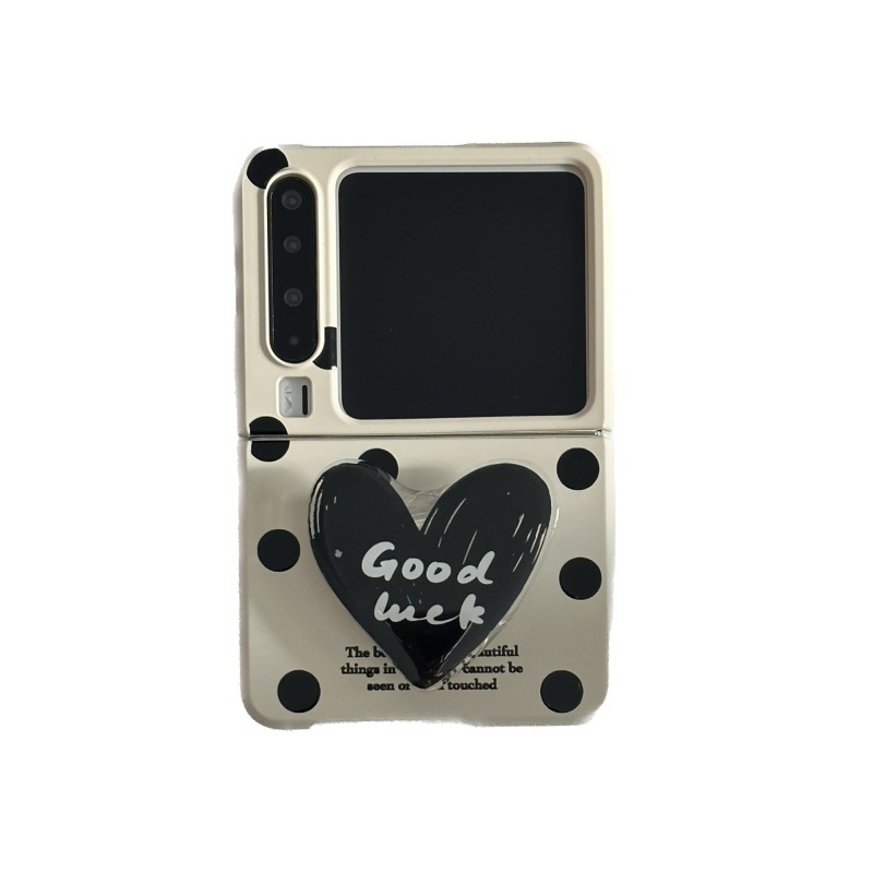 Твърд TPU защитен калъф за Huawei PuraX със сгъваем екран — дизайн с точкова шарка, импринт, анти изпускане