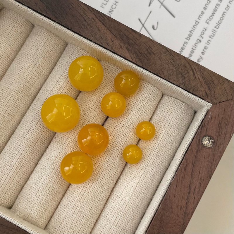 Naušnice od srebra S925, geometrijski dizajn, zlatno ugradnja, svjež stil