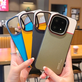 Pinsheng husă de protecție pentru iQOO 15 – husă din piele artificială, stil minimalist, protecție anti-cădere