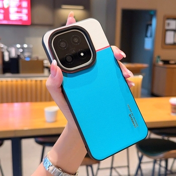 Pinsheng husă de protecție pentru iQOO 15 – husă din piele artificială, stil minimalist, protecție anti-cădere