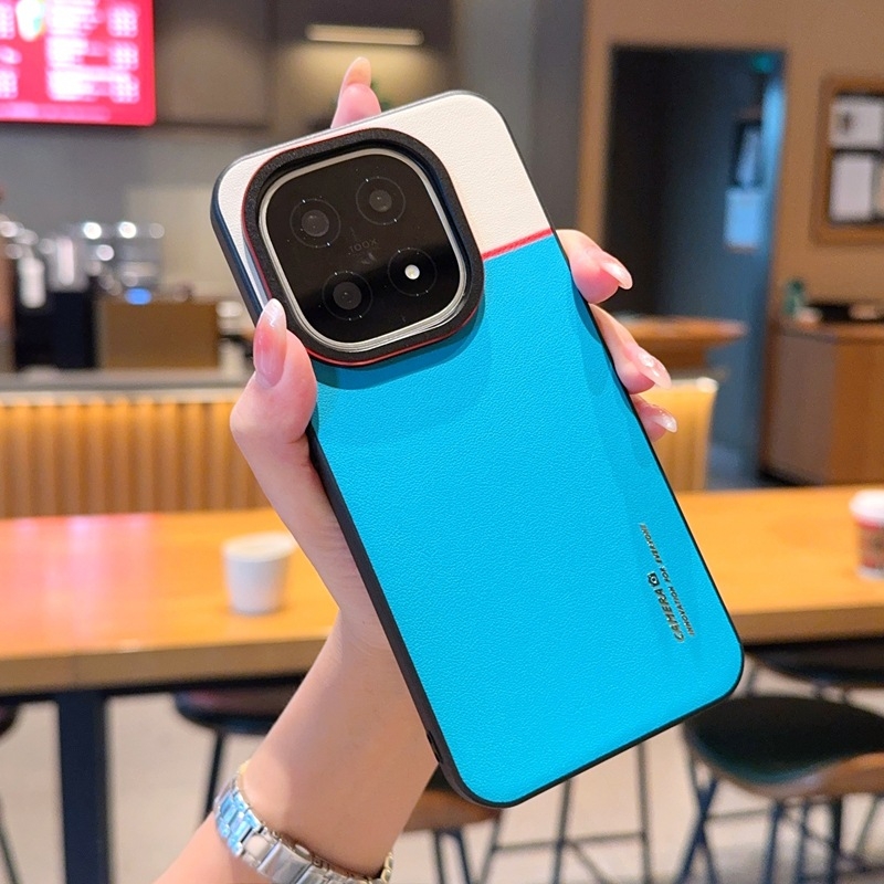 Pinsheng husă de protecție pentru iQOO 15 – husă din piele artificială, stil minimalist, protecție anti-cădere