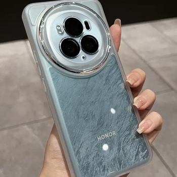 Tālruņa vāciņš priekš Honor Magic6 Pro ar iebūvētu objektīva aizsardzību, TPU mīkstais korpuss, pilns pārklājums, kritienu izturīgs