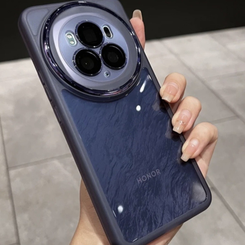 Tālruņa vāciņš priekš Honor Magic6 Pro ar iebūvētu objektīva aizsardzību, TPU mīkstais korpuss, pilns pārklājums, kritienu izturīgs