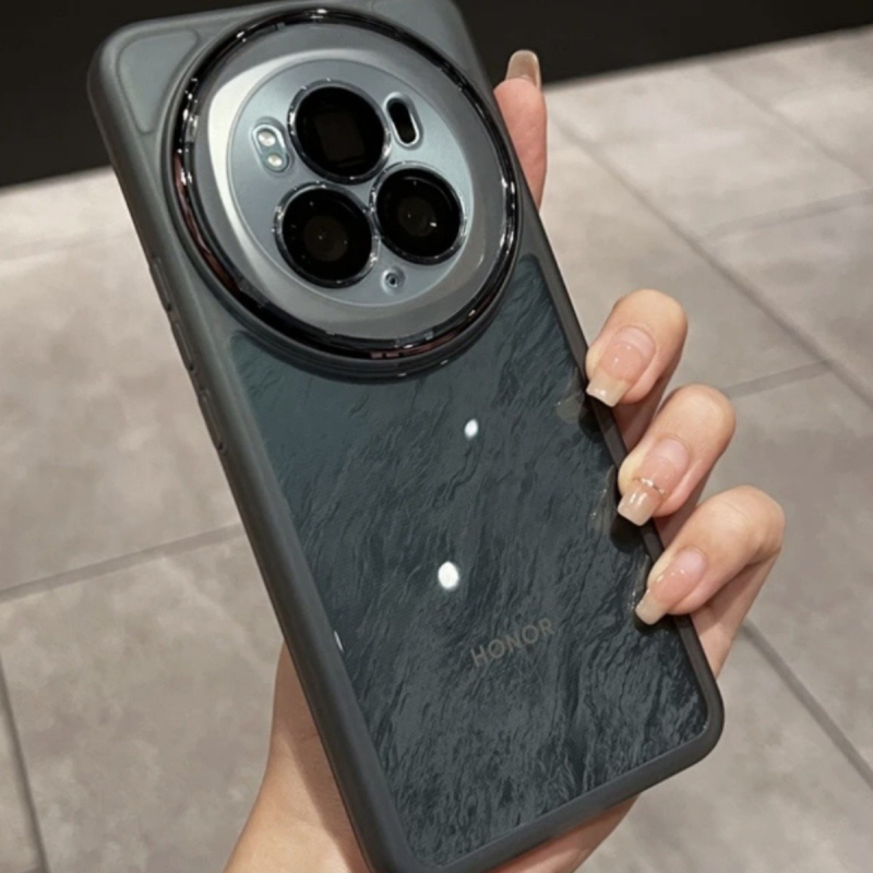 Tālruņa vāciņš priekš Honor Magic6 Pro ar iebūvētu objektīva aizsardzību, TPU mīkstais korpuss, pilns pārklājums, kritienu izturīgs