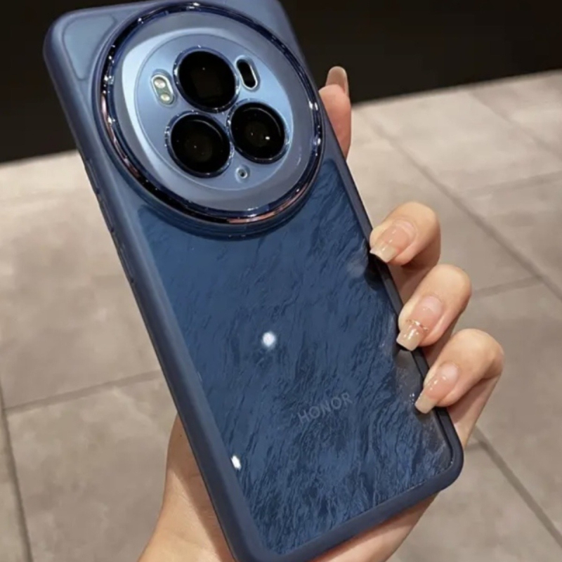 Tālruņa vāciņš priekš Honor Magic6 Pro ar iebūvētu objektīva aizsardzību, TPU mīkstais korpuss, pilns pārklājums, kritienu izturīgs