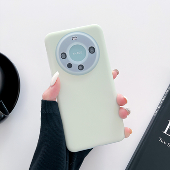 Kryt Huawei Mate60 Pro z tekutého silikónu, plná ochrana — matný povrch, odolný voči nárazom, proti pádu, proti otlačkom prstov