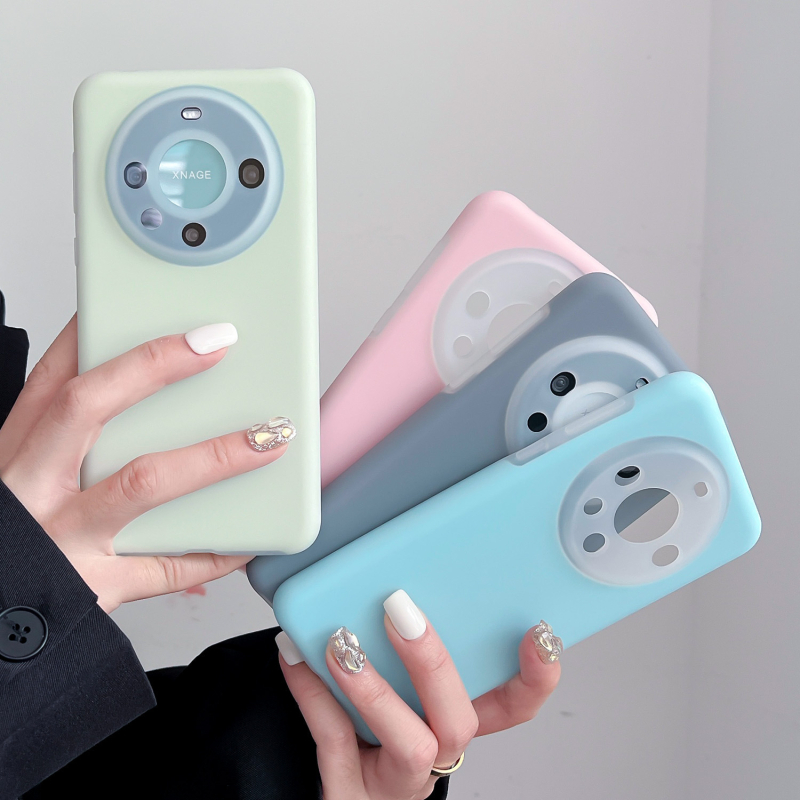 Kryt Huawei Mate60 Pro z tekutého silikónu, plná ochrana — matný povrch, odolný voči nárazom, proti pádu, proti otlačkom prstov